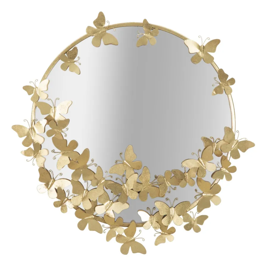 LUSTRO FARFALLE Okrągłe 74X4X75 cm (Lustro Ø 60 cm)